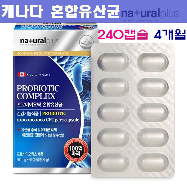  [강추] 캐나다 프로바이오틱스 모유유산균 락토바실러스 가세리17 LGG 유산균 가루 분말 캡슐 포스트 프로 프리 바이오틱스 생존 방탄 람노서스 플란타룸 혼합균주 마이크로바이옴 장내유익균 유해균 비만세균 자기방어, 4개, 60캡슐정 가격은?