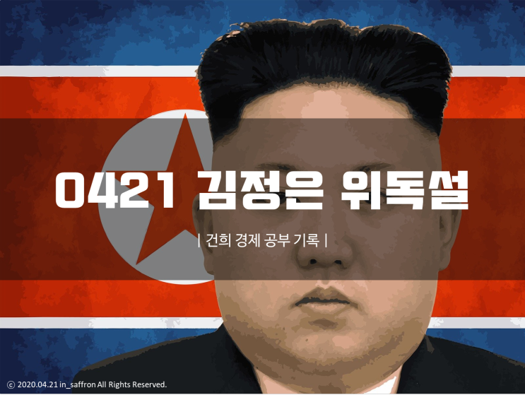 북한 김정은의 중태 루머, 남한 경제에 미치는 영향