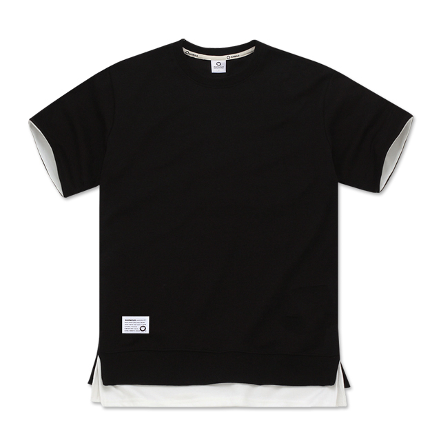 [뜨는상품][핫한상품]앨빈클로 특양면 오버핏 레이어드 반팔 티셔츠 AST3512 제품을 소개합니다!!