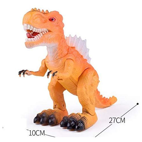  [강추] Jurassic World T-Rex Dinosaur Toy Figure Smart Walking Sounds Roaring Realistic (Orange), Color = Orange 가격은?