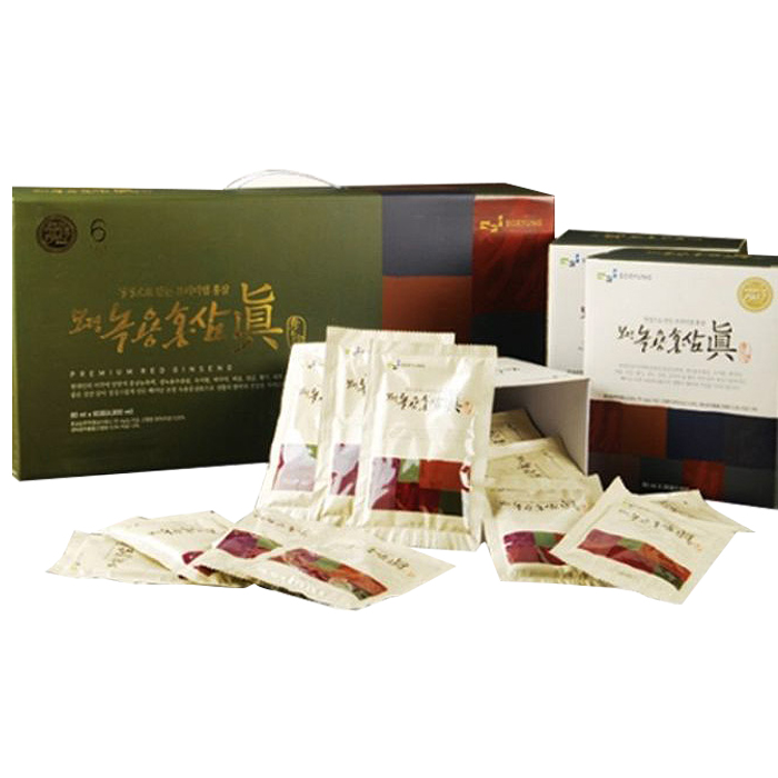  <핫딜><핫딜>가성비가 좋은 보령 녹용홍삼 진, 80ml, 60포 들여가세요~~