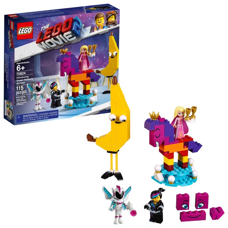  [강추] LEGO The LEGO Movie 2 Introducing Queen Watevra Wa’Nabi 70824 Build and Pla, 본품선택 가격은?