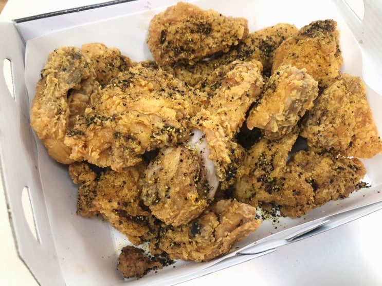  비비큐 블랙페퍼 후기 BBQ 신메뉴 핫황금올리브 시리즈