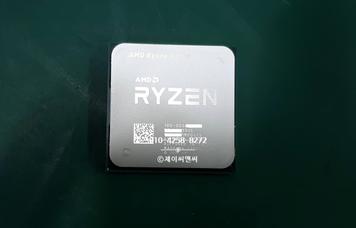  amd 라이젠cpu 마티스3600 휘어진 핀 교정 cpu핀수리