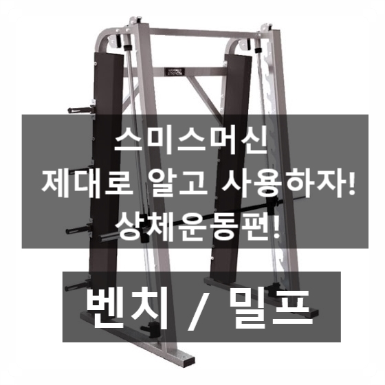 (광교pt) 스미스머신 제대로 알고 사용하자 상체편!