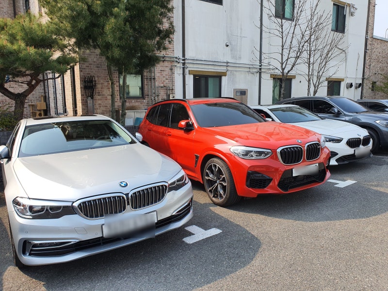 청주/주차장사고 폭스바겐 티구안 벤츠 대차 보험처리 수입차렌트 업그레이드 배차 4