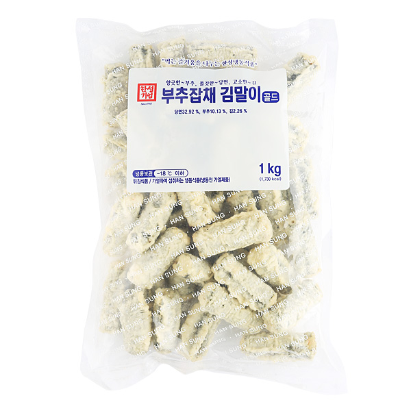 [뜨는상품][핫한상품]한성기업 김말이, 부추잡채, 1개 제품을 소개합니다!!