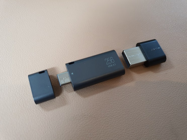  삼성 USB 3.1 DUO PLUS 메모리 256기가 내돈내산