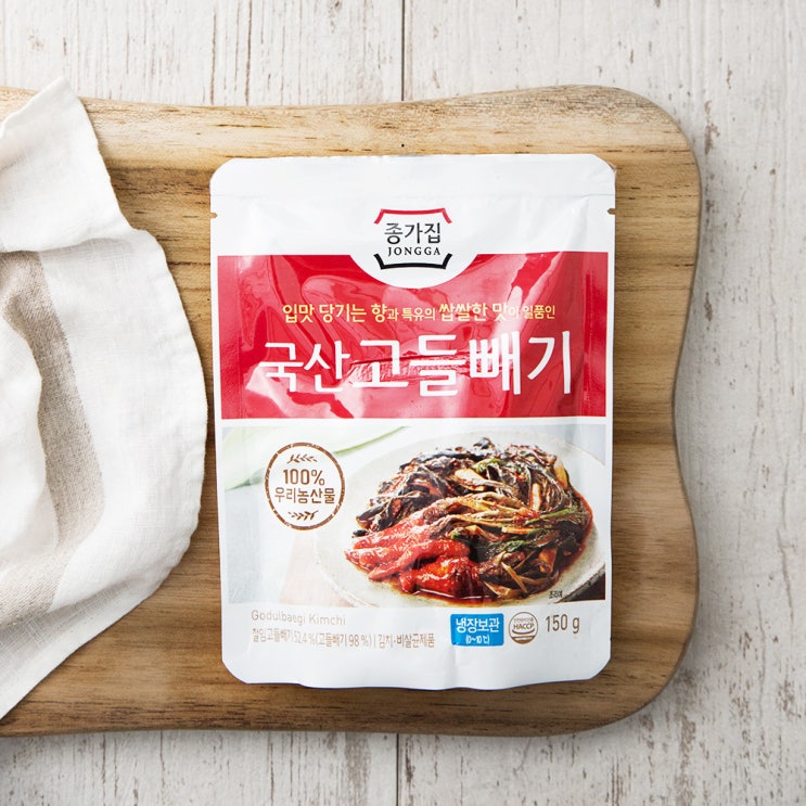 [품절예상][가성비굿]종가집 국산 고들빼기, 150g, 1개 제품을 놓치지 마세요~~