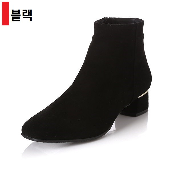  [내가 선택한 이유] 삭스앵클부츠  - 엘칸토 여성 가죽 앵클부츠  (With [코로나19 소식)