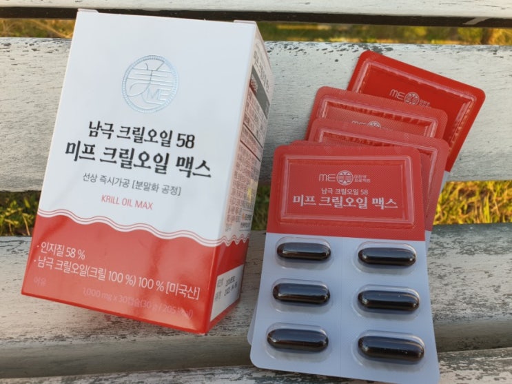  크릴오일 인지질 58% 남극크릴오일58 추천