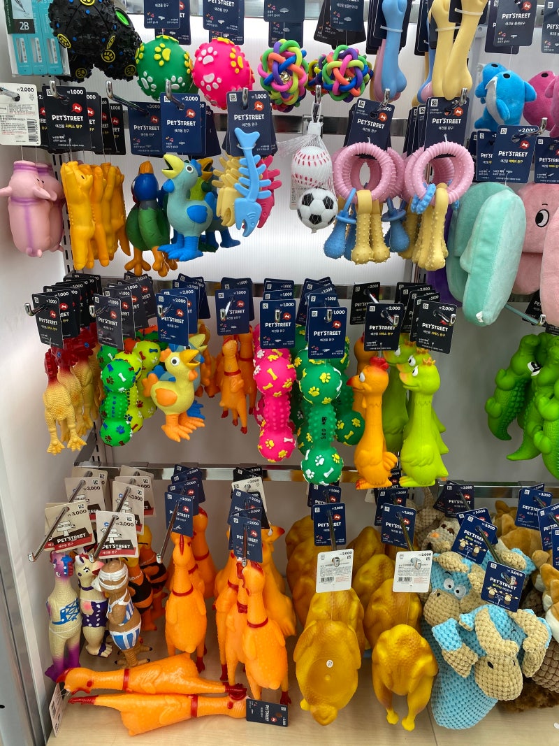 다이소 개 장난감