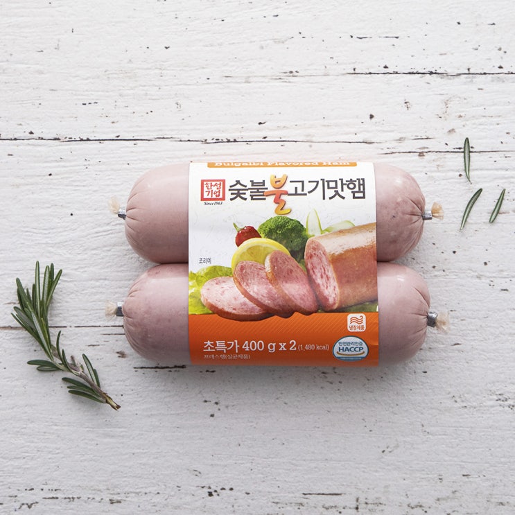  <꿀딜>한성기업 숯불 불고기맛햄, 400g, 2개 최저가 정보 공유