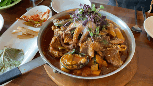  제주도 조천 맛집  해물이 가득한 갈비찜 [맵찜]