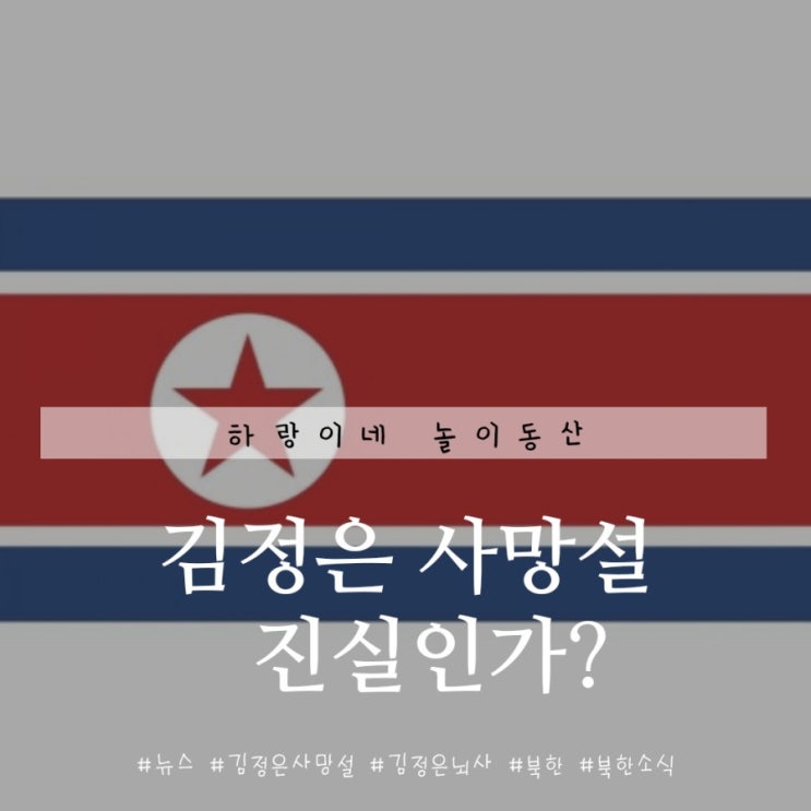 북한정권 김정은 중태 위독 뇌사 사망설 각종 소문들 과연 진실일까?