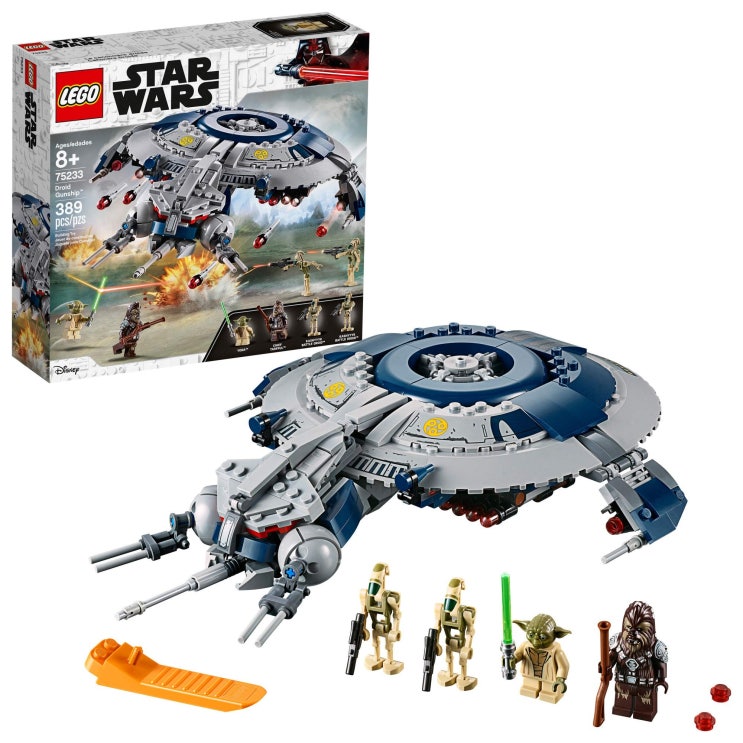  [강추] LEGO Star Wars The Revenge of the Sith Droid Gunship 75233 Building Kit 20, 본품선택 가격은?