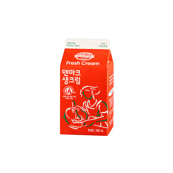  [뜨는상품][핫한상품][3개묶음]덴마크생크림 -500ml(아이스박스포함), 1개 제품을 소개합니다!!