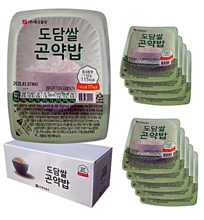  당뇨가 있으신분? 도담쌀 곤약밥 강추!