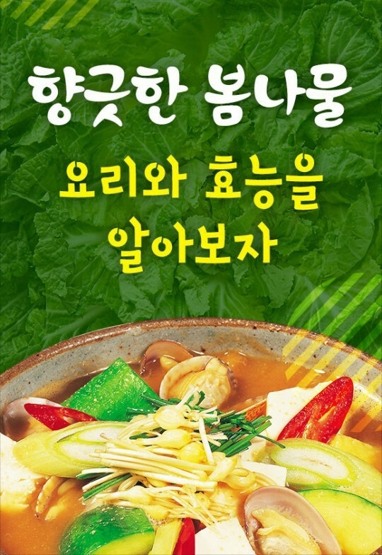  춘곤증에 좋은 봄나물종류와 요리,봄철음식으로 건강챙기기