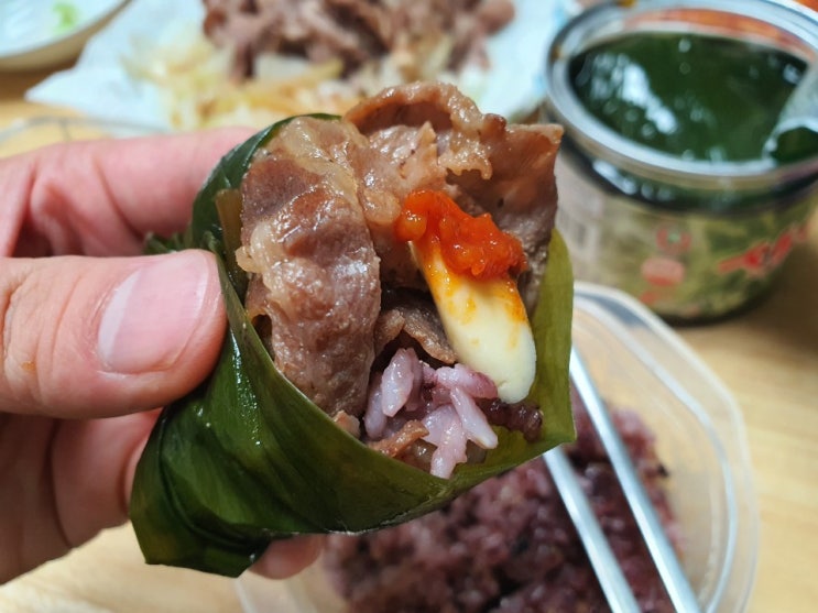  산마늘 장아찌 집반찬으로 최고 - 무농약 친환경 명이나물 직접 먹어본 후기