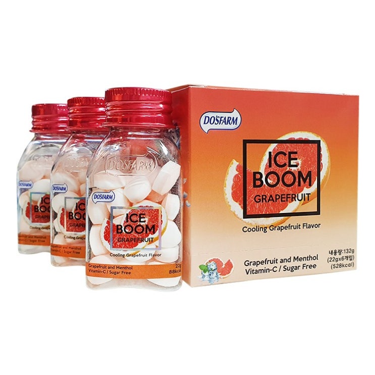  리뷰가 좋은 도스팜 아이스붐 자몽맛 22g x 6개입, 6개 제품을 소개합니다!!