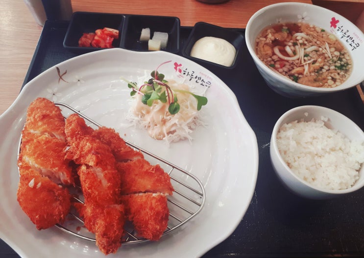  광양시 중마동 맛집 하루엔소쿠 생선가츠 정식