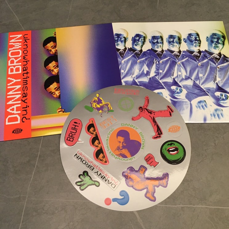  [LP, 엘피] Danny Brown(대니 브라운) – uknowhatimsayin¿ (Orange Sunburst VMP 바이닐, 1000장 한정)