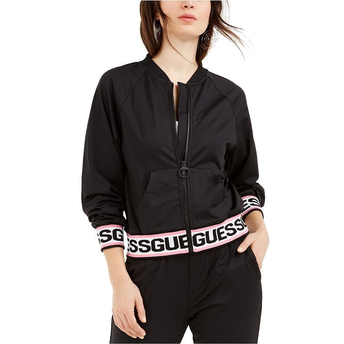  [강추] [게스]자켓/점퍼Karin Logo-Trim Zippered Jacket 가격은?