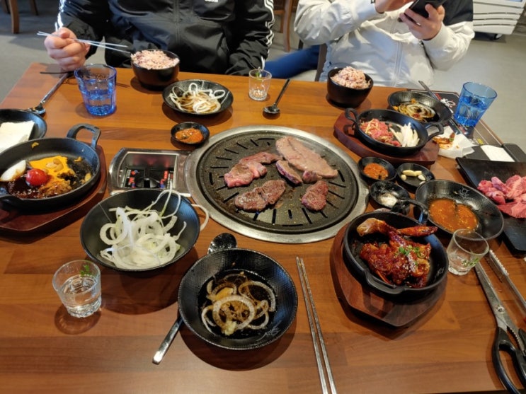 상봉역 맛집/상봉 소고기 무한리필 고기집. 통큰소 상봉직영점