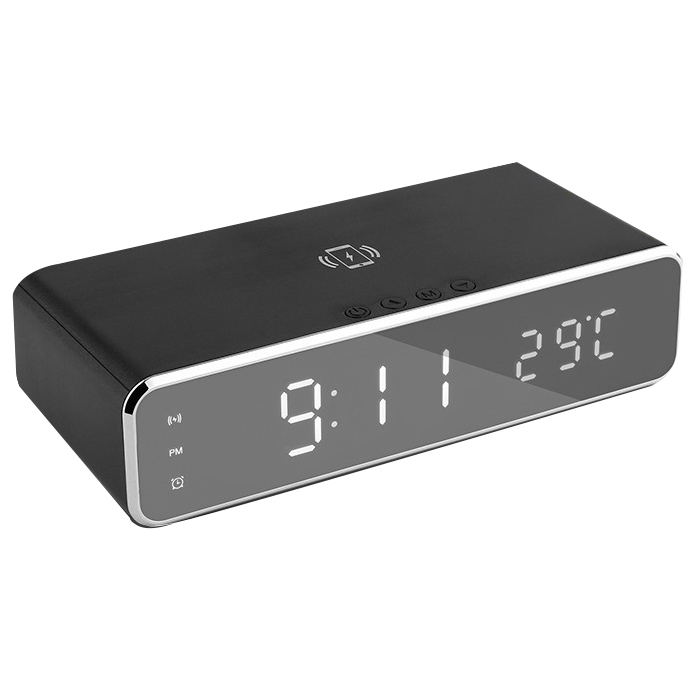 리뷰가 좋은 햅시 디지털 알람 시계 겸용 10W 고속 무선 충전기 YMQ17C, 블랙, 1개 제품을 소개합니다!!