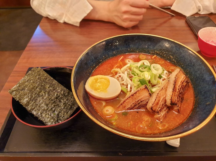  [건대 식당 추천] 중독성 있는 진한 국물 맛이 좋았던 모모라멘