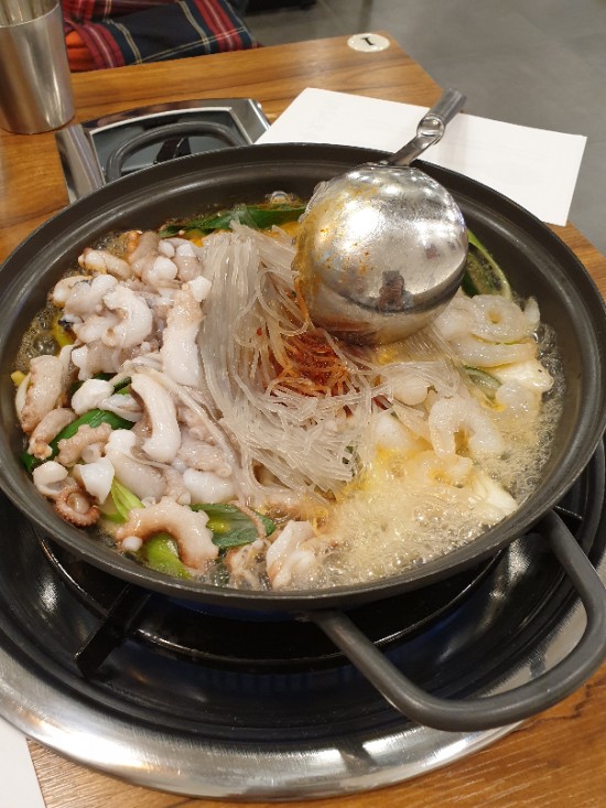  맛집 검증 타임스퀘어 용호낙지 낙곱새/ 공기밥은 아기용? 곱창은 어디에?