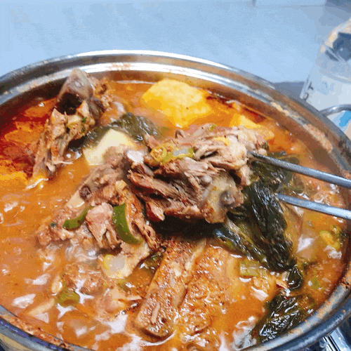  [뚝딱 클린] 석바위 맛집 - 新 청기와 뼈해장국 찐찐후기~!(feat.감자 삶기 꿀팁)