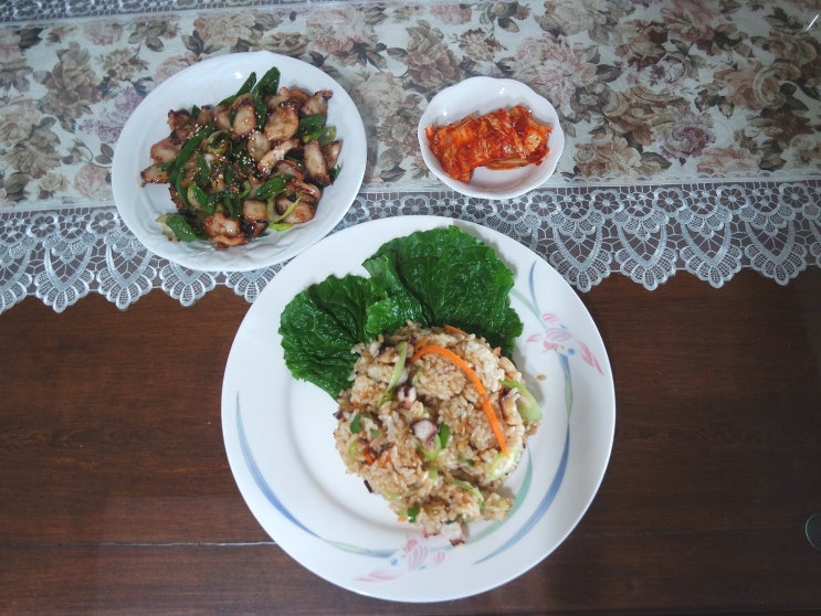  [(주)해왕푸드 가문어통족]싱싱한 문어다리로 볶음밥과 밥반찬 만들기!