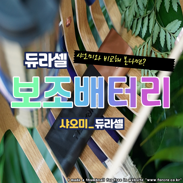  듀라셀 보조배터리 다른 제품과 비교해서 값어치가 있을까?