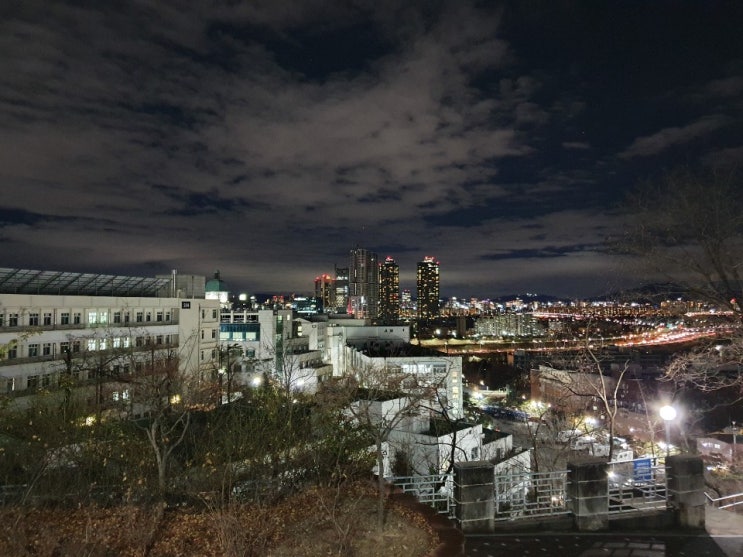  한양대학교 야경 구경