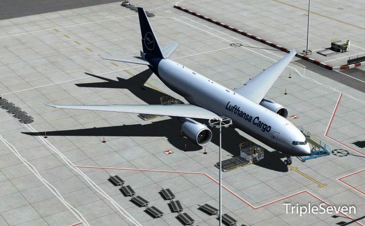  [TripleSeven/P3DV4] 루프트한자화물 LH8772편 런던/히드로 - 뒤셀도르프 비행일지 with VATSIM! (Feat. PMDG 77F)