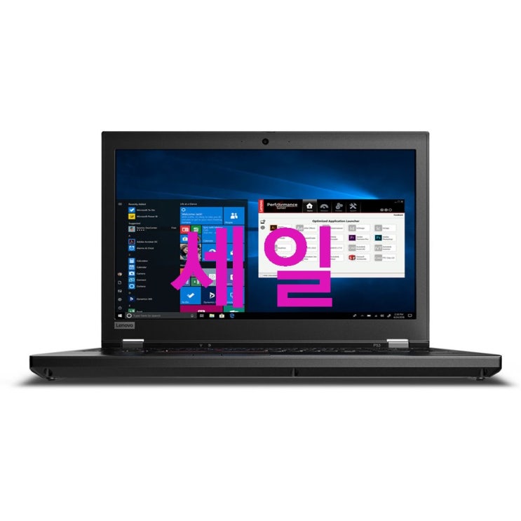 레노버 씽크패드 모바일웍 노트북 P53-2H00 20QNS02H00 i7-9850H 39.6cm WIN10 Pro RAM 16GB SSD 512GB Quadro T2000 4GB 이거 만든사람 정말 천재아냐?