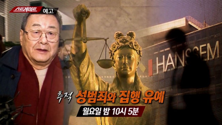 스트레이트 성범죄 집행유예 김준기 DB그룹회장 전자발찌 성범죄예방 조두순 스트레이트 성범죄 집행유예 김준기 DB그룹회장 전자발찌 성범죄예방 조두순