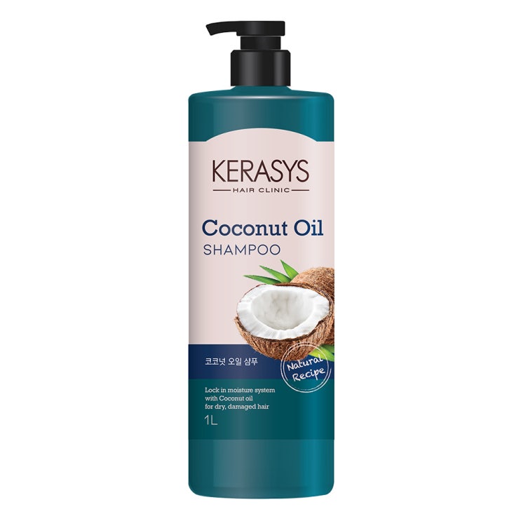  <핫딜><핫딜>가성비가 좋은 케라시스 코코넛오일 샴푸, 1000ml, 1개 들여가세요~~