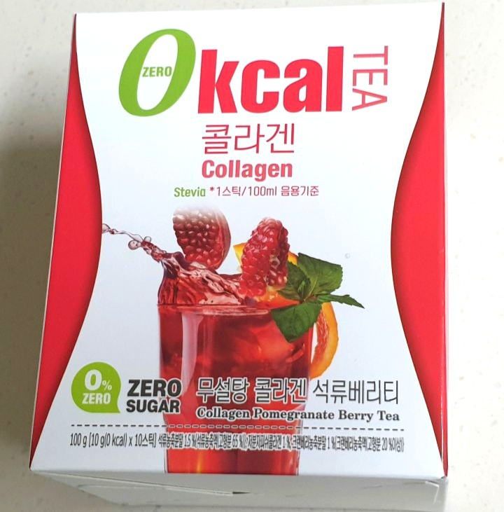  다이어트에 할때 좋아요! 무설탕 콜라겐 석류티 0칼로리