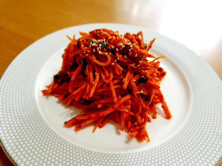  맛남의광장  <<고구마생채>>백종원 레시피