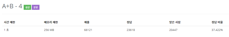  [백준] A+B - 4 : 10951번 - JAVA