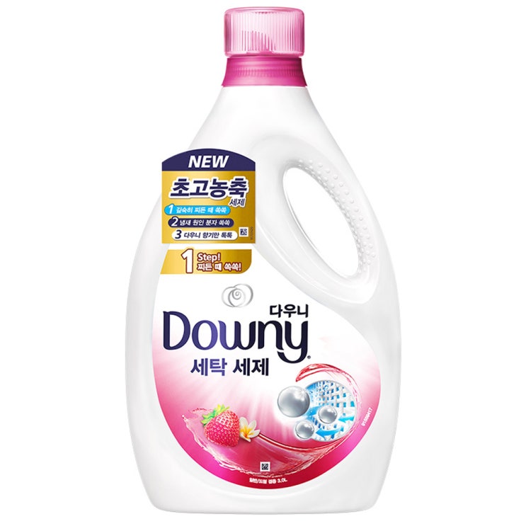  [품절예상][가성비굿]다우니 프리미엄 액체형 세제 핑크 본품, 3L, 1개 제품을 놓치지 마세요~~