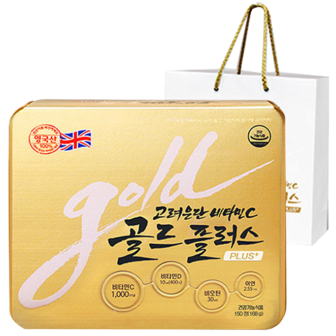  <꿀딜>고려은단 비타민C 골드 플러스 + 쇼핑백, 150정, 1개 최저가 정보 공유