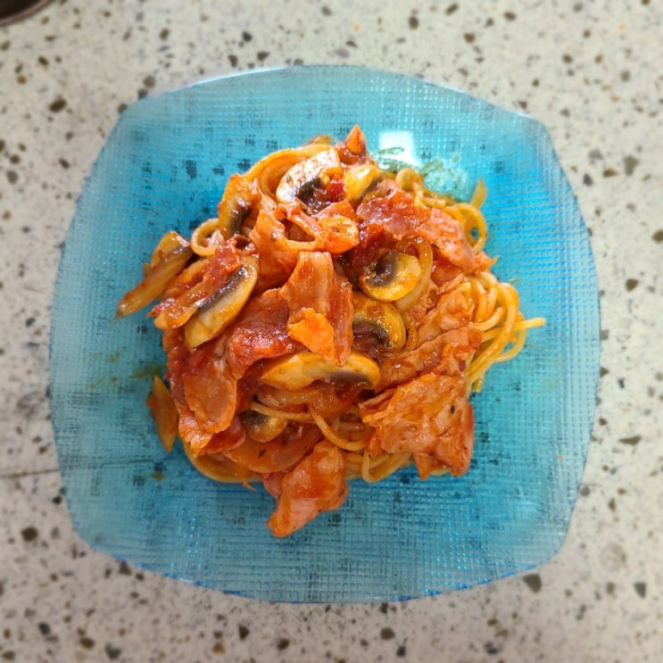  [스파게티]초간단 토마토 스파게티 만들기!
