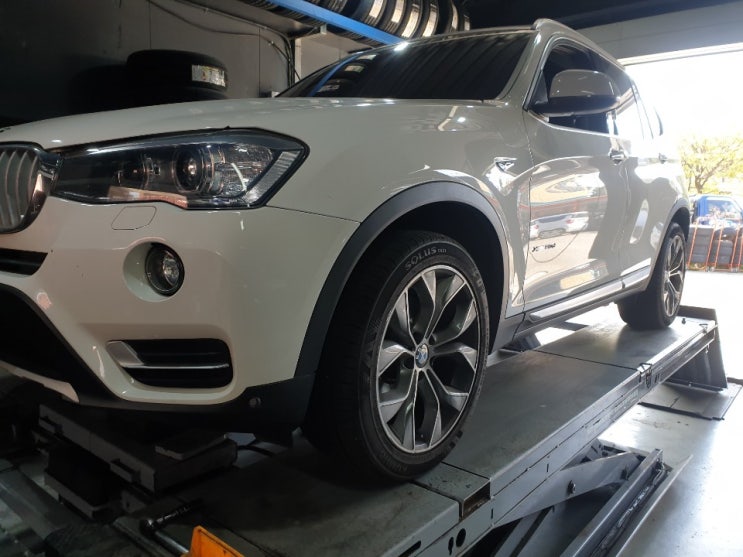  BMW X3 19인치 타이어 추천 금호타이어 TA31 275/40R19 타이어 교체 작업