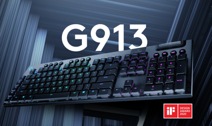  로지텍 G913 리니어 무선 기계식 게이밍 키보드