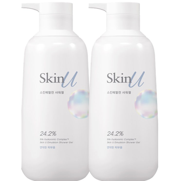  [강추] 해피바스 스킨유 에멀전 샤워젤 연약한 피부용, 2개, 600ml 가격은?