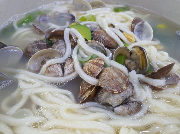  [성대역 맛집] 백령도 생바지락칼국수